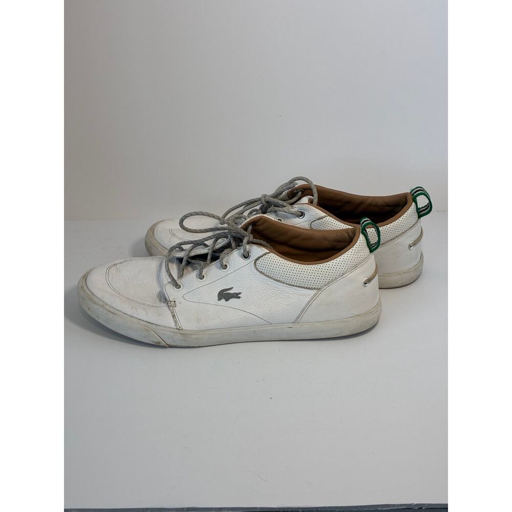 Lacoste Bayliss 119 Sneakers Mens 9.5 White Walking Smart Casual Lifestyle - Picture 4 of 7